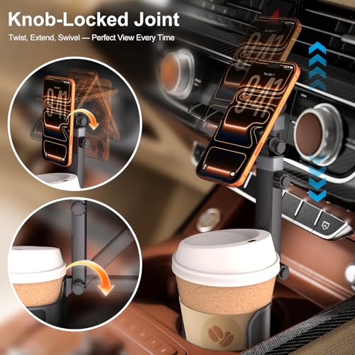 Vitog 2-in-1 Car Mount, Universal 2026 Hands Free Phone Holder for Your Car - color: Black(Magnetic)