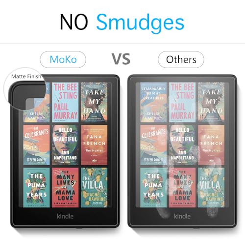 MoKo 3 Pack Screen Protector for 7" Kindle Paperwhite 12th Gen 2025/2024 - size: 3 Pack