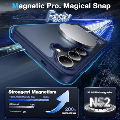 for Samsung Galaxy S25 Case with MagSafe Blue - color: Blue, size: Galaxy S25 with Stand