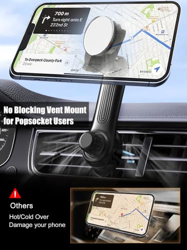 Car Phone Holder for Popsockets, Car Vent Phone Mount for Pop socket - style: Vent