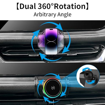 Car Magnetic Phone Mount for Buick Envista 2024 2025 2026 Auto Interior Accessories Best Cellphone Holder Fast 15W Wireless Charger Cell Phones Charging Screen Stand Vehicle Accessory