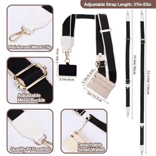 XANGNIER Clip and Go Strap for Phone with Wallet Crossbody,Multicolor 11 - color: Multicolor 11