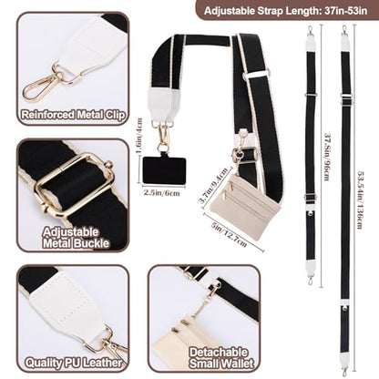 XANGNIER Clip and Go Strap for Phone with Wallet Crossbody,Multicolor 11 - color: Multicolor 11