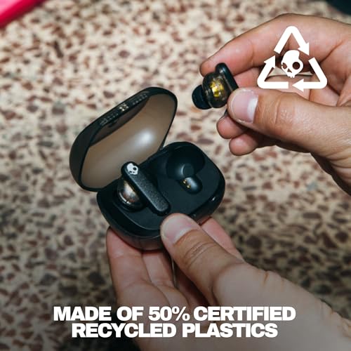 Skullcandy Smokin’ Buds Wireless Noise Isolating Earbuds - Midnight Smoke - color: Midnight Smoke