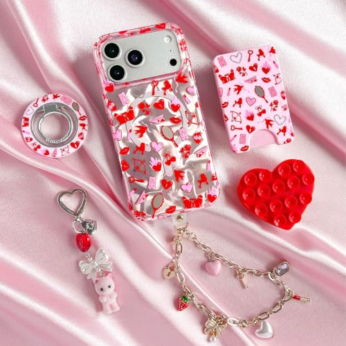 VELVET CAVIAR compatible with MagSafe Wallet 2.0 | Magnetic Card Holder Wallet for iPhone 17/16/15/14/13/12 or Phone Cases compatible with MagSafe | Lover Girl Holo - color: Lover Girl Holo