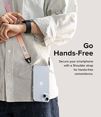 Ringke Phone Lanyard for iPhone 17 Pro Max and Most Smartphones [One-Touch Buckle] Shoulder Strap Adjustable Sturdy Universal Phone Crossbody Neck Lanyard for Travel Essentials - Aloha Sunset - color: Aloha Sunset