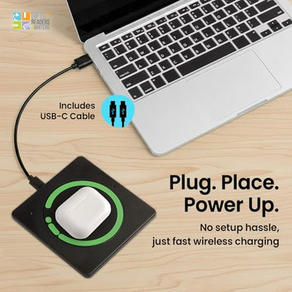 Thinking Gifts 15W Magnetic Wireless Charger Charging Pad - Charging Icon - color: Charging