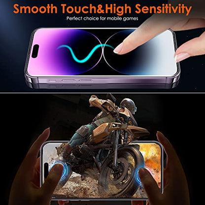 [3 Pack Hydrogel Film Screen Protector for iPhone 16e / iPhone 14 Pro/iPhone 14 / iPhone 13 Pro/iPhone 13 (6.1 inch), Soft TPU Transparent Protective Screen Protector Film (Not Tempered Glass) - size: iPhone 16e / 14 Pro / 14 / 13 Pro / 13 (6.1'')