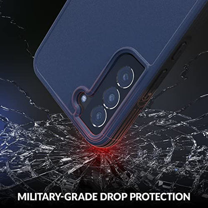 Crave for Galaxy S22 Plus Case, Shockproof Protection Dual Layer Case for Samsung Galaxy S22 Plus (6.6 inch) - Navy - color: Navy
