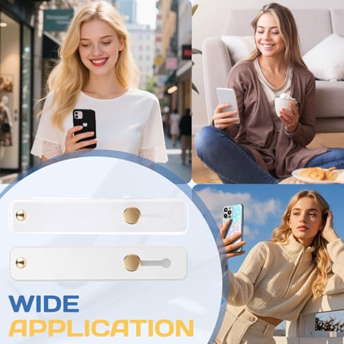 2PCS Phone Grip Finger Holder Loopy Phone Case Phone Grips for Back of Phone Universal Portable Phone Strap for Most Smartphones