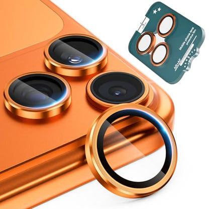 imluckies Camera Lens Protector for iPhone 17 Pro/iPhone 17 Pro Max - color: Orange