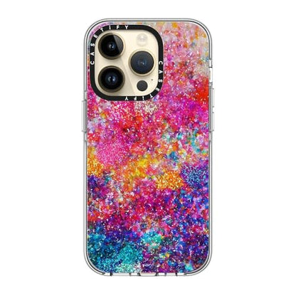 CASETiFY for iPhone 14 Pro Case - Impact Clear Compatible with MagSafe | Not Yellowing | 6.6 ft. 3X Military Grade Drop Protection | And We Danced Our Way Home by Ingrid Ching | Clear - color: And We Danced Our Way Home, size: Iphone 14 Pro (6.1")
