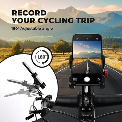 ROCKBROS Aluminum Bike Phone Mount for 4.7-7.1" Phones Stem Mount - style: Stem Mount
