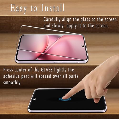 2+2 Pack Screen Protector for Samsung Galaxy A36 5G Tempered Glass - color: Samsung Galaxy A36 5G-Clear