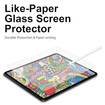 Adeway Paper Glass Screen Protector for Surface Pro 12 inch (2025) – Glass & Paper 2 in 1, 9H Strong Protection, Paper Feel, Anti-Glare, Compatible with Surface Pen, 2 Pack