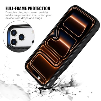 for iPhone 17 Pro Max Wallet Case with Screen Protector, Slim PU Leather Protective Case with Card Holder[RFID Blocking] Kickstand Cover 6.9"-Black - color: Black