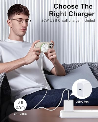 Magsafe Wireless Charger Samsung Fast Charging Pad for Galaxy S26 S25 Ultra - color: White