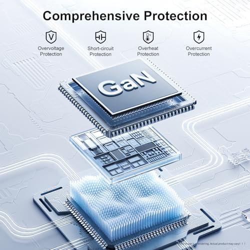 6-in-1 Retractable Charger GaN USB C for iPhone/Android Multiple Devices