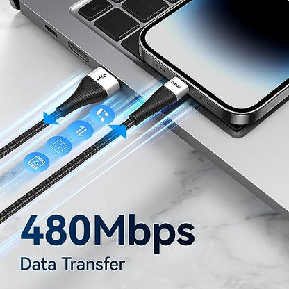 Extra Long iPhone Charger Cord 15FT [Apple MFi Certified] Lightning Cable - size: 15FT 1Pack, style: USB-A to Lightning Cable