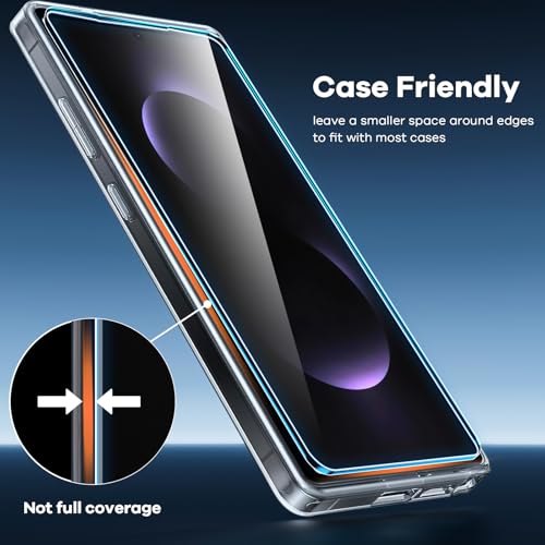 AACL 3-Pack for Samsung Galaxy S25 Edge Screen Protector Tempered Glass