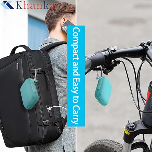 khanka Hard Case for Anker A1665/A1664 Slim Magnetic Charger,Green - color: Green