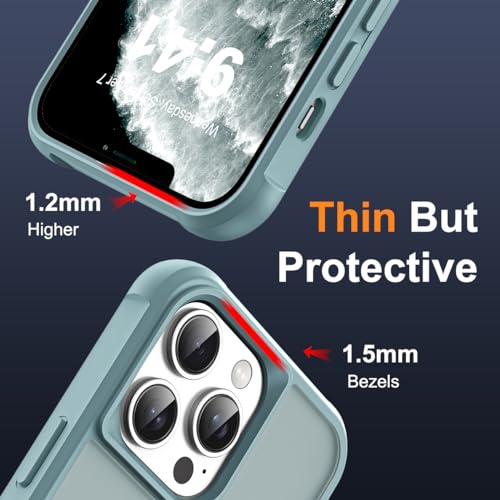 SKYLMW Compatible with iPhone 11 Pro Max Case with Stand,Blue | iPhone 11 Pro Max Phone Case 6.5",Magnetic Ring Stand,Compatible with MagSafe,Military-Grade Protection,Great Grip Feeling - color: Blue, size: Iphone 11 Pro Max