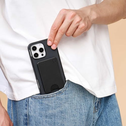 PopSockets Phone Wallet for MagSafe w/o Grip- Black - color: Black No Grip, style: Magsafe No Grip