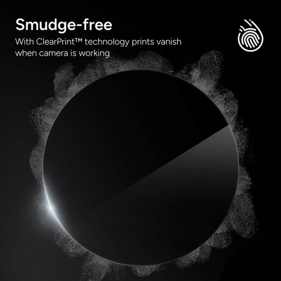 ZAGG Glass Elite Anti-Reflective Samsung Galaxy S25+ Camera Lens Protector – Anti-Glare Technology, Maximum Impact & Scratch Resistance, Smudge-Free Surface, Recycled Materials - color: Black, size: Samsung Galaxy S25 Plus