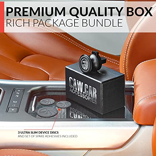 New 2026 Magnetic Cell Phone Holder for Car Vent【 All-Metal 】- for Any Smartphone (iPhone, Android, GPS) | Stylish All-Metal One-Hand & One-Sec Phone Mount for Car, +100 to Safeness & Comfort