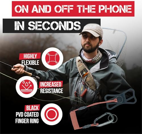 Rogue Fishing Co. The Protector Phone Tether - Phone Leash - color: Lemon Lime