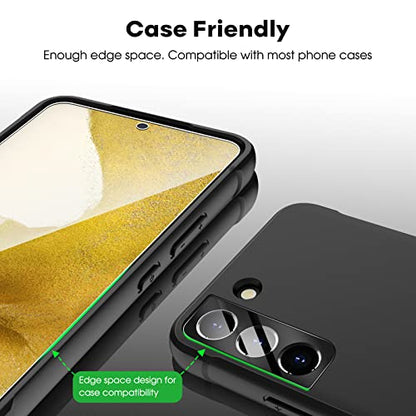 JETech Screen Protector for Samsung Galaxy S22, 2+2 Pack - size: Galaxy S22
