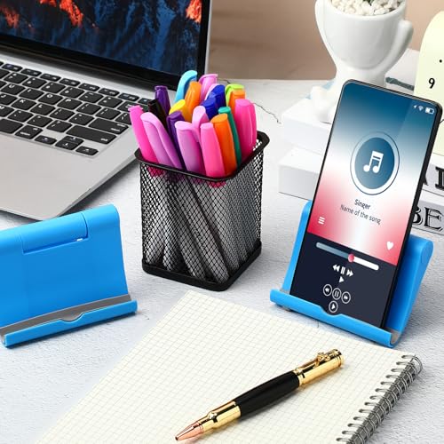 Wenqik 36 Pcs Cell Phone Stands Foldable Tablet, Blue - color: Blue