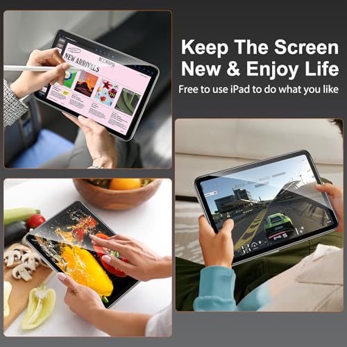 SPARIN Screen Protector for iPad Mini 7/6 (7th/6th Generation), 8.3 Inch | 2 Pack, Auto Alignment, Easy Installation Tray, Tempered Glass, Case Friendly - size: iPad Mini 8.3" 2024/2021
