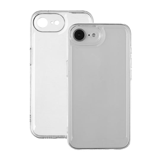 1PC Clear Soft TPU Silicone Case for iPhone 16e | Clear Flexible Back Cover Made of Soft TPU/Silicone Rubber with Precise Rear Camera Cutouts - color: For iPhone 16e