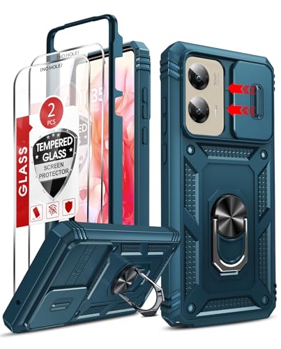LeYi for Moto-G-Stylus 5G 2024 Case: Moto G Stylus 5G 2024 Screen Protector, Slide Camera Cover Military-Grade Protection Cobertor para Telefono Cell Motorola G Stylus 5G 2024 Case, Blue - color: Blue, size: Motorola G Stylus 2024 (6.7'')