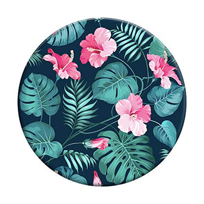 PopSockets: Collapsible Grip & Stand for Phones and Tablets - Hibiscus - color: Hibiscus