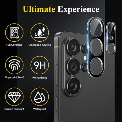 4 Pack for Samsung Galaxy S26 Ultra Camera Lens Screen Protector - size: S26 Ultra