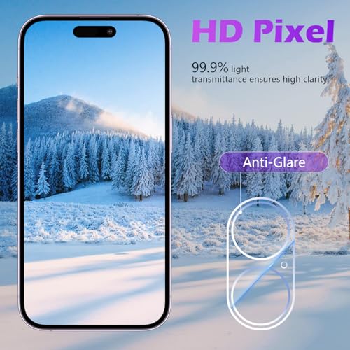 imluckies [3 Pack Clear Camera Lens Protector for iPhone 16/iPhone 17 & iPhone 16 Plus, 9H Tempered Glass, Anti-Scratch, Ultra-HD, Case Friendly, Easy to Install, Not Affect Night Shots - size: 16 Plus/17-Clear