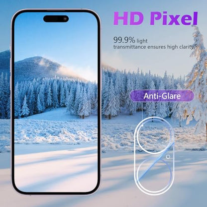imluckies [3 Pack Clear Camera Lens Protector for iPhone 16/iPhone 17 & iPhone 16 Plus, 9H Tempered Glass, Anti-Scratch, Ultra-HD, Case Friendly, Easy to Install, Not Affect Night Shots - size: 16 Plus/17-Clear