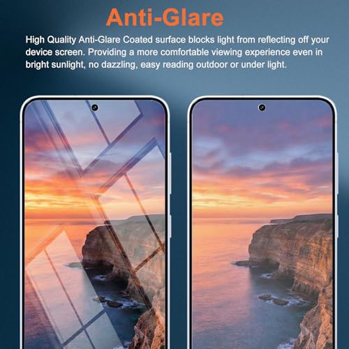 3 Pack Matte Privacy TPU Screen Protector for Samsung Galaxy S25 Ultra - size: Samsung Galaxy S25 Ultra