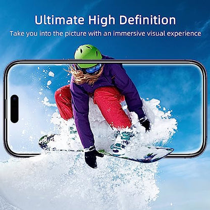 Ruwa Privacy Screen Protector for iPhone 14 Pro Max [3-Pack] [6.7 Inch] Display Tempered Glass Film with Easy Installation Alignment Frame, 9H Hardness, Scratch Resistant, Case Friendly, Full Coverage - size: for iPhone 14 Pro Max-6.7 inch 3-Pack