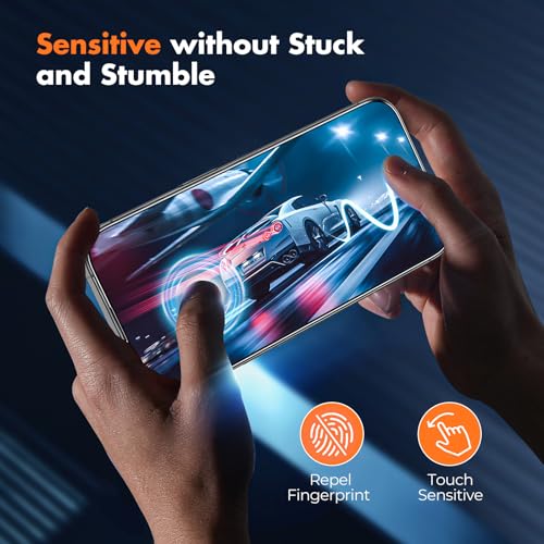 UNBREAKcable for iPhone 16 Pro Max Screen Protector, 3-Pack Full Coverage Tempered Glass [Military Grade Shatterproof][9H Hardness][Easy Installation Frame][Bubble Free] for iPhone 16 Pro Max 6.9" - size: iPhone 16 Pro Max