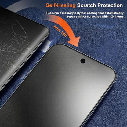 3 Pack Matte Privacy TPU Screen Protector for iPhone 17 6.3 Inch - size: iPhone 17