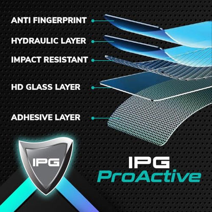 IPG ProActive for PIONEER DMH-WC5700NEX, DMH-W4660NEX 6.8" 9H Hardness Screen Protector Smooth Glass Touch Ultra Responsive High Clarity Anti Scratch Smudge & Shock Proof Nano Technology Guard for