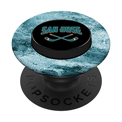 San Jose Hockey - Sports Fans PopSockets PopGrip: Swappable Grip for Phones & Tablets