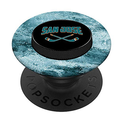 San Jose Hockey - Sports Fans PopSockets PopGrip: Swappable Grip for Phones & Tablets