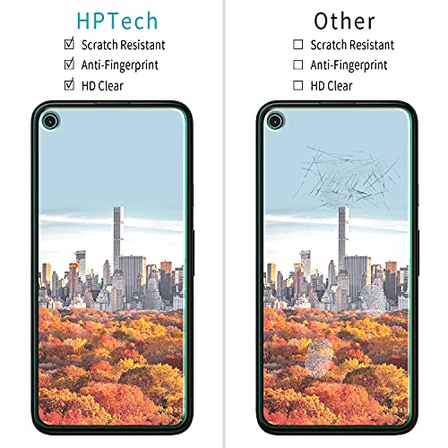 2 Pack Screen Protector for Google Pixel 4a Tempered Glass 5.81 inch - color: Clear-Google Pixel 4a 4G