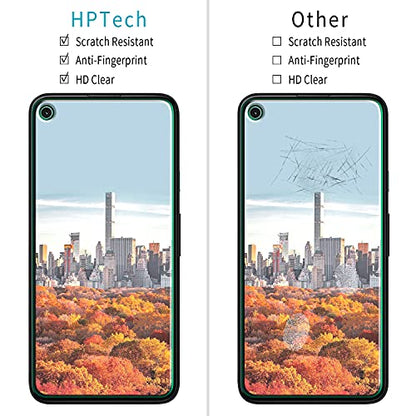 2 Pack Screen Protector for Google Pixel 4a Tempered Glass 5.81 inch - color: Clear-Google Pixel 4a 4G