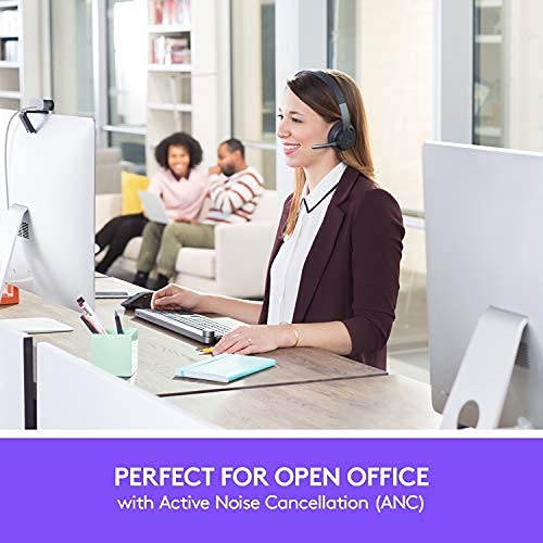 Logitech Zone Wireless Certified Microsoft Teams Bluetooth Headset