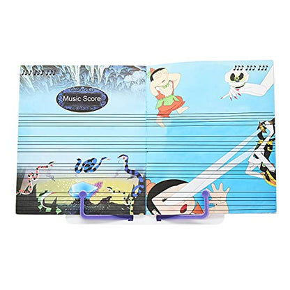 Maydahui Mini Desktop Book Stand (Max Size 12 X 6 Inches) Portable